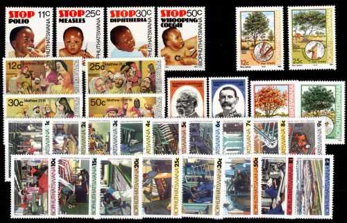 Südafrika Bophuthatswana Jahrgang 1985 postfrisch ohne 139 #DGN93