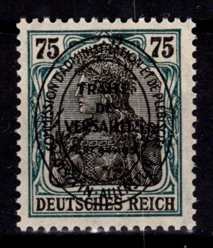Allenstein 23 b postfrisch geprüft Dr. Hochstädter BPP #DGU08