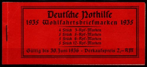 Deutsches Reich MH 41 postfrisch #DGU34