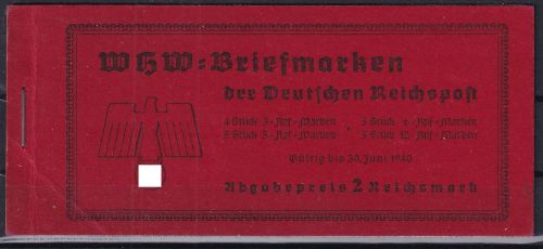 Deutsches Reich MH 46.5.8 postfrisch Hindenburg #DGU44
