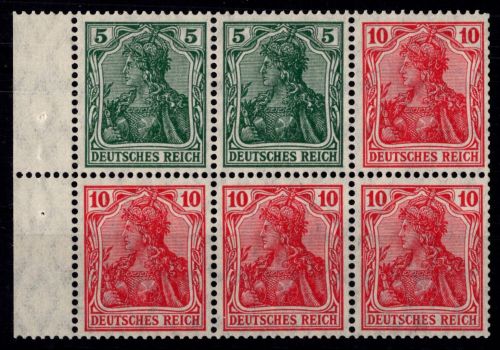 Deutsches Reich HBl. 9 II aa A 0 postfrisch Befund Oechsner, einwandfrei #DGU49