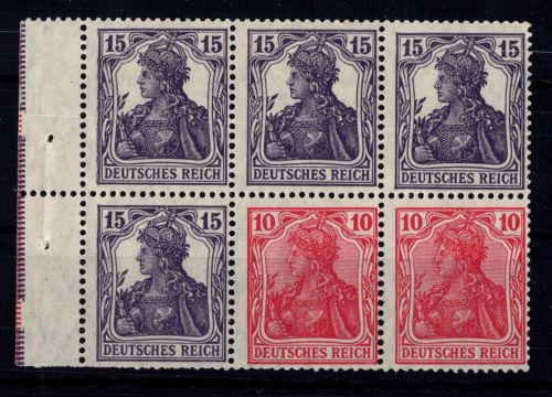 Deutsches Reich HBl. 19 aa A 3.4 postfrisch Attest Tworek, einwandfrei #DGU51