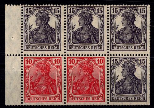 Deutsches Reich HBl. 21 ab A 0 postfrisch Befund Oechsner, einwandfrei #DGU53