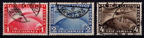 Deutsches Reich 496-498 gestempelt #DGU80