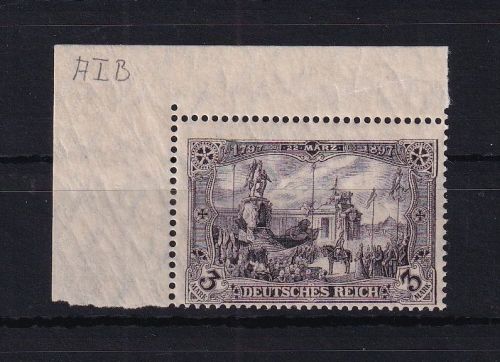 Deutsches Reich 97 A I b postfrisch vom Eckrand, geprüft Hochstädter BPP #DGU94