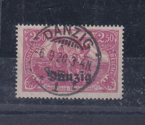 Danzig 12 c gestempelt
