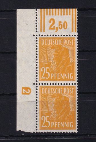 Alliierte Besetzung 952 DZ postfrisch Druckerzeichen 2 negativ #DGV24