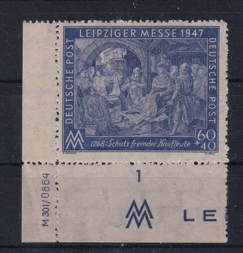 Alliierte Besetzung 942 I A Z DV postfrisch Befund Schlegel BPP #DGV49