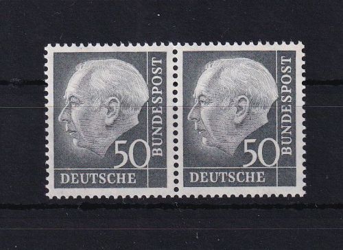 BRD Bund 189 postfrisch als waagerechtes Paar, ungefaltet #DGV54