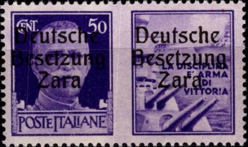 Deutsche Besetzung Zara 20 /4 postfrisch #DGP58