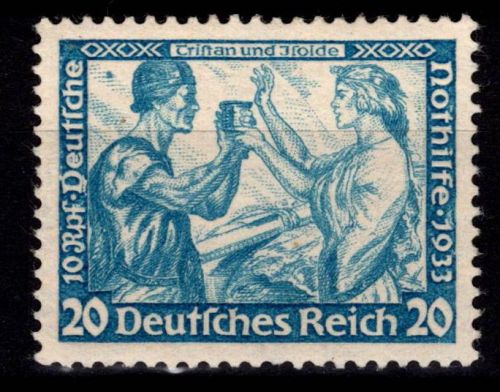 Deutsches Reich 505 B mit Falz #DEV19