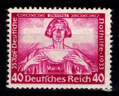 Deutsches Reich 507 A mit Falz #DEV21