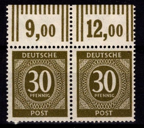 Alliierte Besetzung 928 W OR postfrisch
