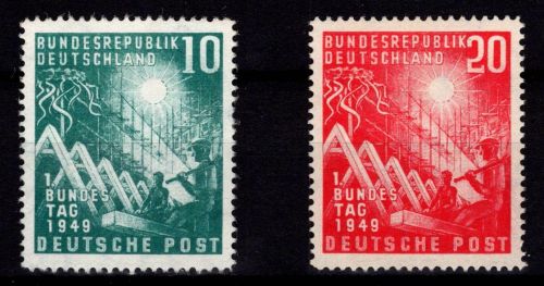 BRD Bund 111-112 postfrisch #DEW05