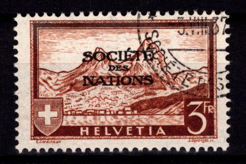 Schweiz Ämter SDN 56 gestempelt #DEW17