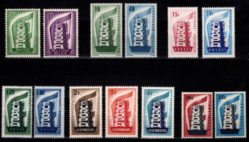 Europa Cept Jahrgang 1956 postfrisch