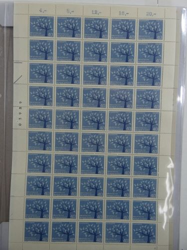 BRD Bund 398 Bogen postfrisch FN 2, #DFX75