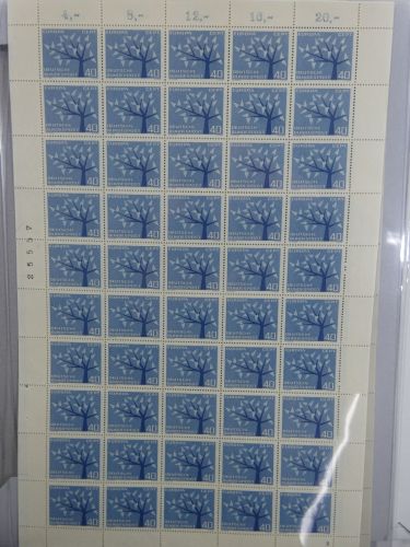 BRD Bund 383-384 Bogen postfrisch