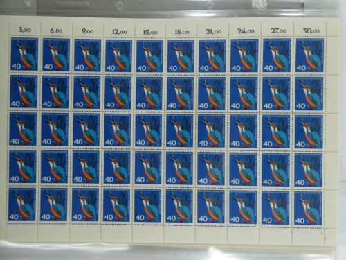 BRD Bund 412-415 Bogen postfrisch