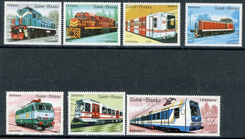 Guinea Bissau 1033-1039 postfrisch