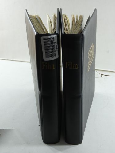 Motiv "Film" auch mit Nominale in 2 Lindner-Alben #AAA16