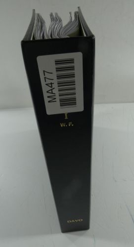 Wallis & Fortune Davo Vordruck ab Anfang-1963 (leer) im Davo-Album #MA477