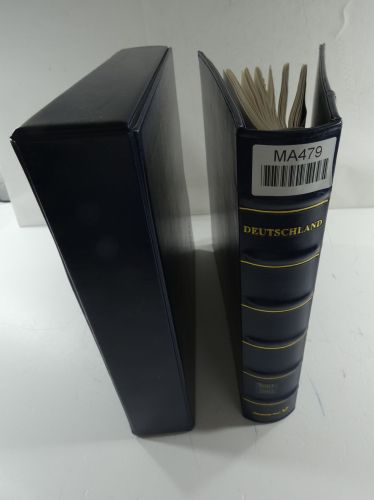 BRD Bund Post-Text 2001-2002 im Post Binder #MA479