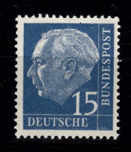 BRD Bund 184 W w R postfrisch Rollenmarke #DAM81