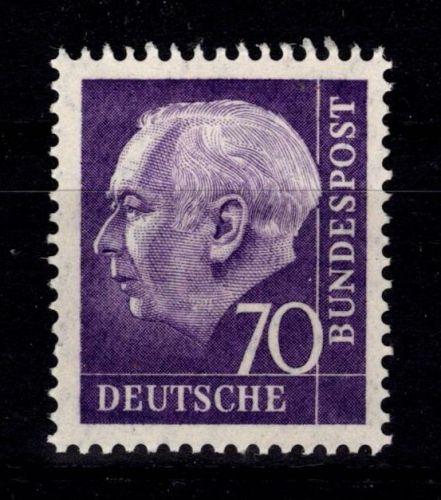 BRD Bund 263 xw R postfrisch Rollenmarke #DAN04