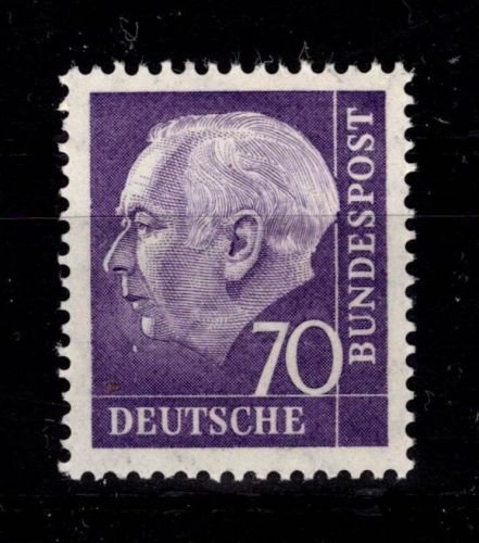 BRD Bund 263 xw R postfrisch Rollenmarke #DAN05