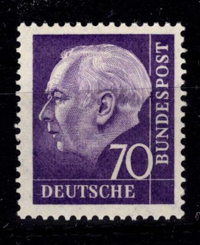 BRD Bund 263 xw R postfrisch Rollenmarke #DAN06