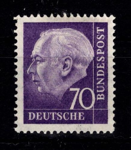 BRD Bund 263 xw R postfrisch Rollenmarke #DAN07