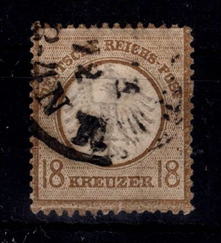 Deutsches Reich 11 FZL gestempelt Befund Krug BPP #OU758