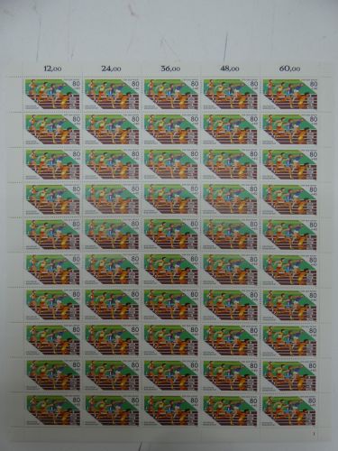 BRD Bund 1269-1271 Bogen postfrisch FN 1 #DFY04