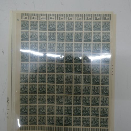 Alliierte Besetzung 949 W OR DZ Bogen postfrisch