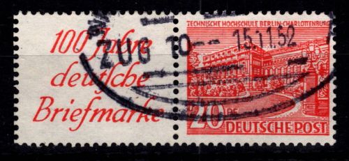 Berlin Zusammendrucke W 13 gestempelt #DGY58