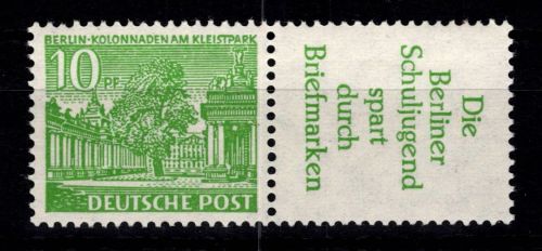 Berlin Zusammendrucke W 21 postfrisch #DGY65