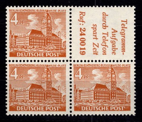 Berlin Zusammendrucke W 29 postfrisch #DGY66