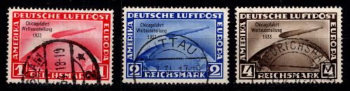 Deutsches Reich 496-498 gestempelt #DGY71