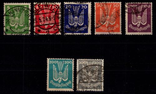 Deutsches Reich 344-350 gestempelt #DGY80
