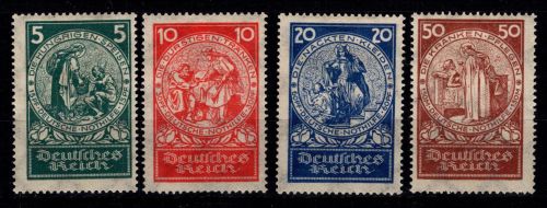 Deutsches Reich 351-354 mit Falz #DGY81