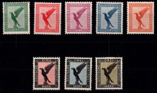 Deutsches Reich 378-384 mit Falz #DGY82