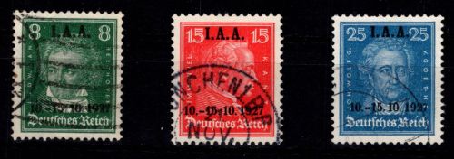 Deutsches Reich 407-409 gestempelt #DGY85