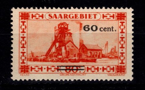 Saargebiet 142 postfrisch #DGZ02