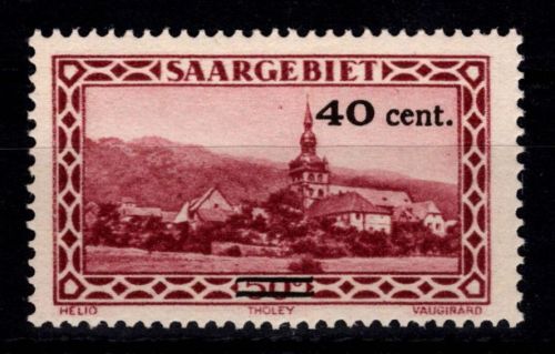 Saargebiet 178 postfrisch #DGZ06