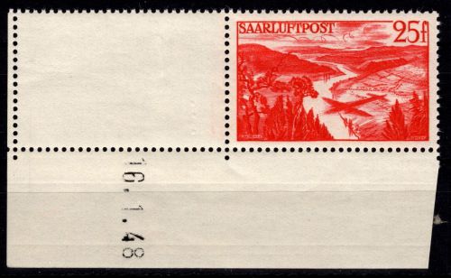 Saarland 252 Br postfrisch 16.1.48 #DGZ84