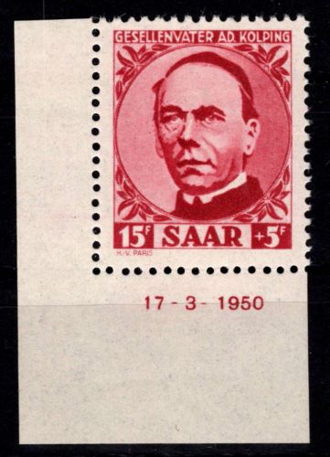 Saarland 269 Br postfrisch 17.3.1950 #DGZ98