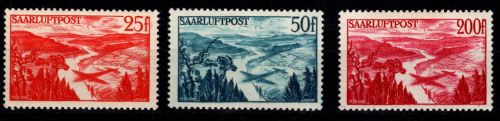 Saarland 252-254 postfrisch