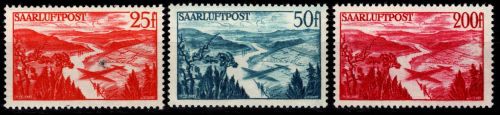 Saarland 252-254 postfrisch
