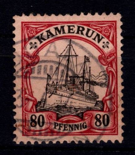 Deutsche Kolonien Kamerun 15 gestempelt